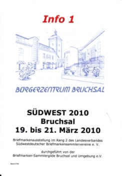 D 2010 98 001 - Ausstellungsankündigung Südwest